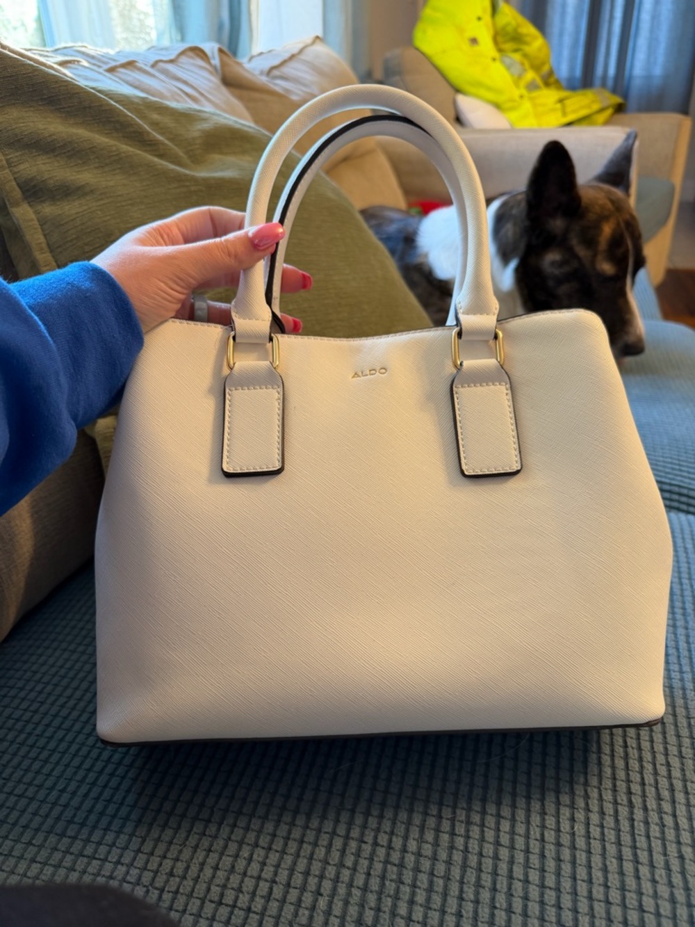 Aldo White Purse